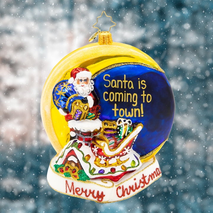 Crescent Moon Christmas Personalized