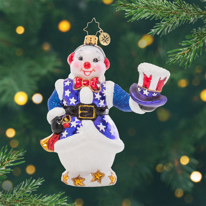 Star Spangled Snowman