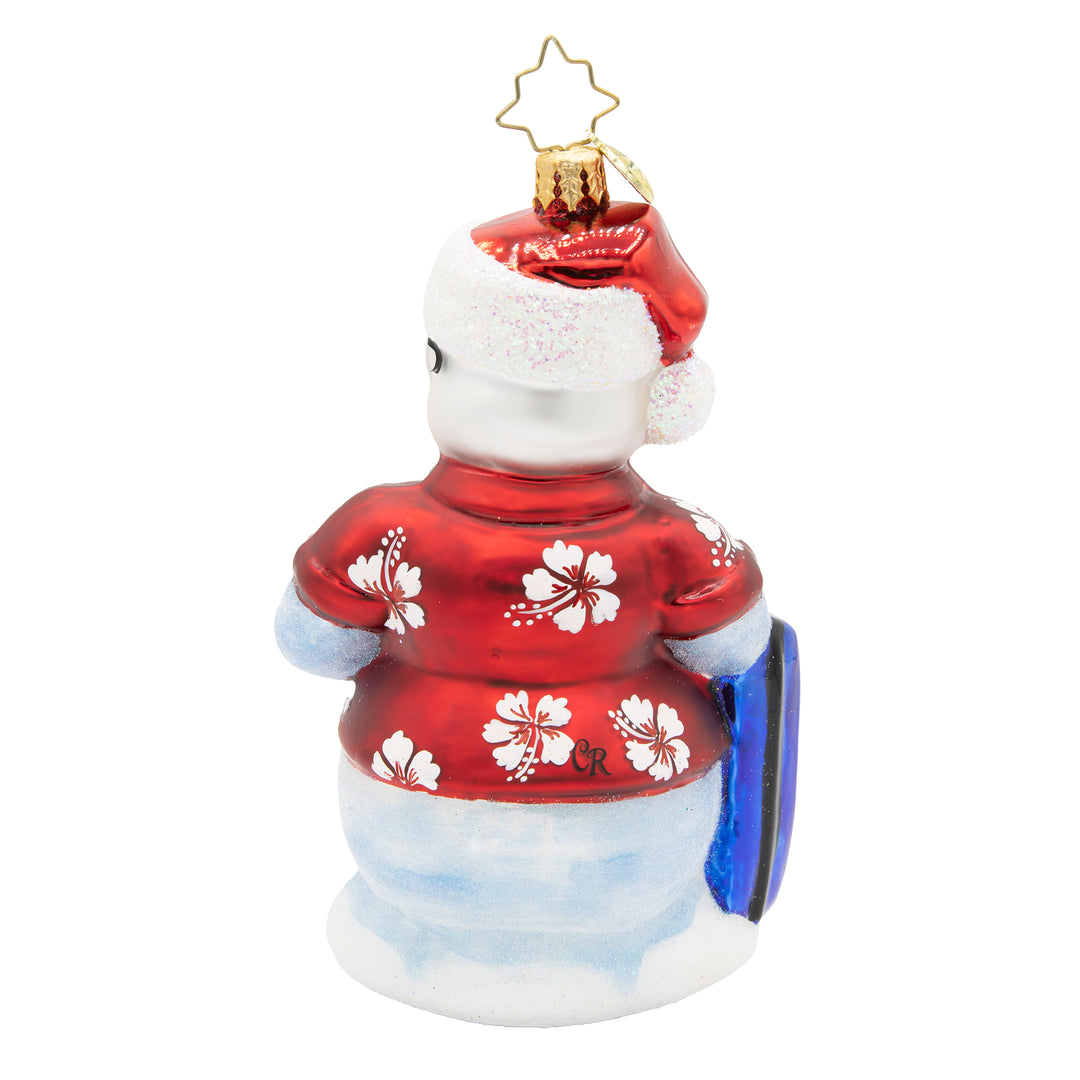 Out of Office Snowman Personalized