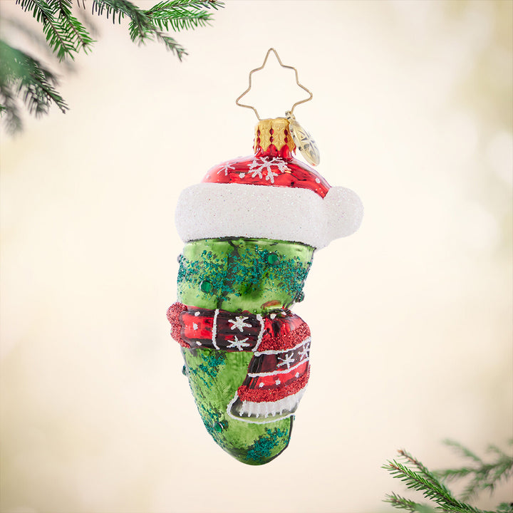Chilly Christmas Pickle Gem
