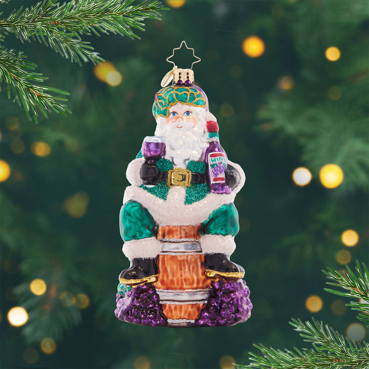 Time for Fine Wine Santa