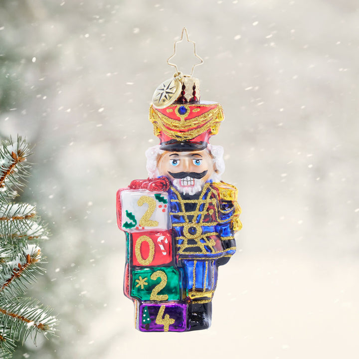 Front image - Crackin' Good Year Gem - (Dated Nutcracker ornament) 