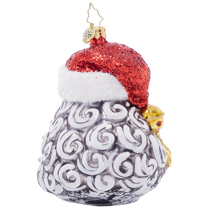 Back image - Jovial Gentleman - (Santa ornament)