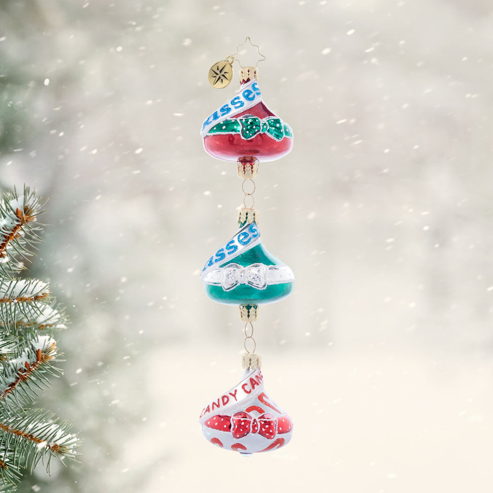 Front image - HERSHEY'S Trio of KISSES - (HEYSHEY'S ornament)