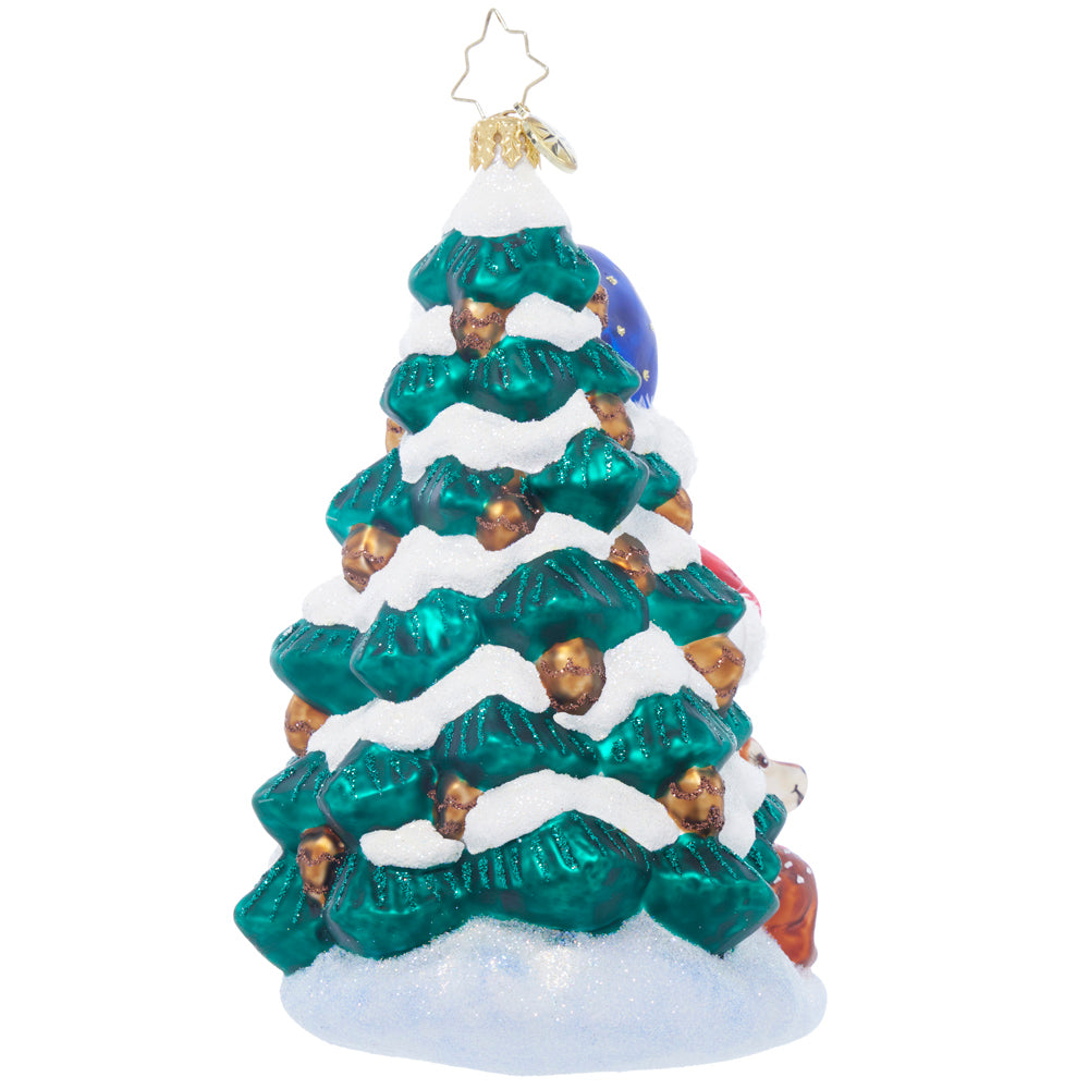 Back image - Wintery Pals - (Snowman ornament)