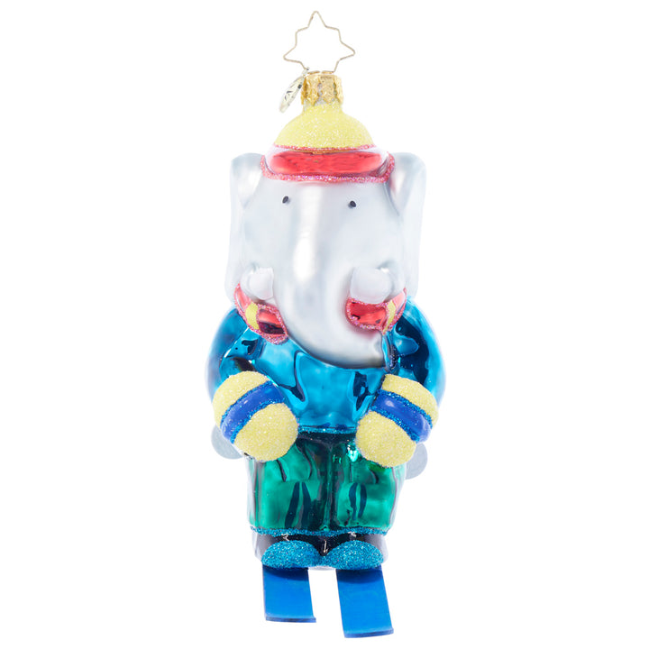 Front image - Fait du Ski Babar - (Babar ornament)