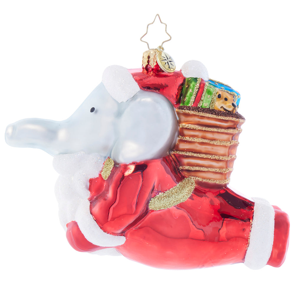 Side image - Father Christmas Babar - (Babar ornament)