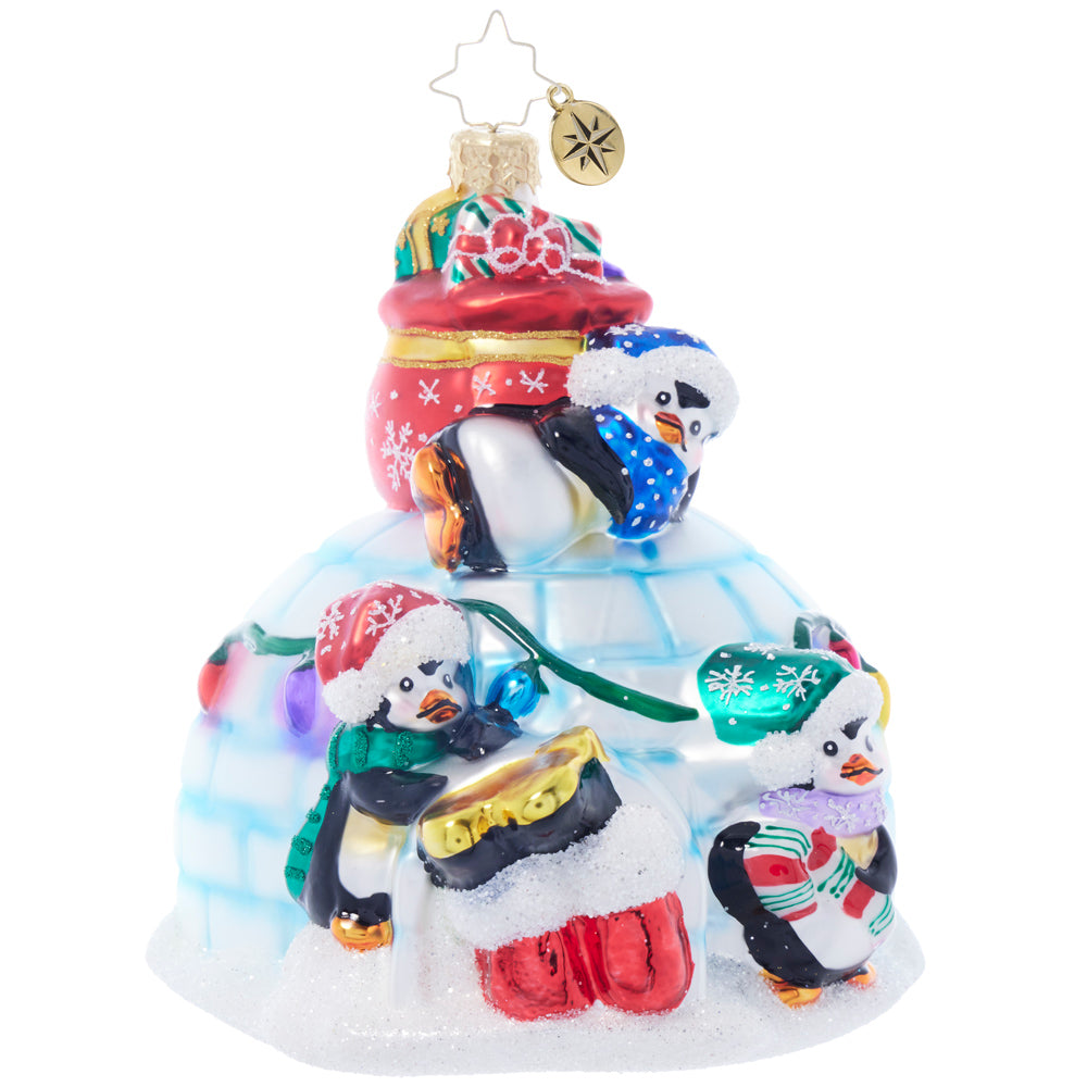 Side image - Chilly Igloo Rescue - (Penguin ornament)