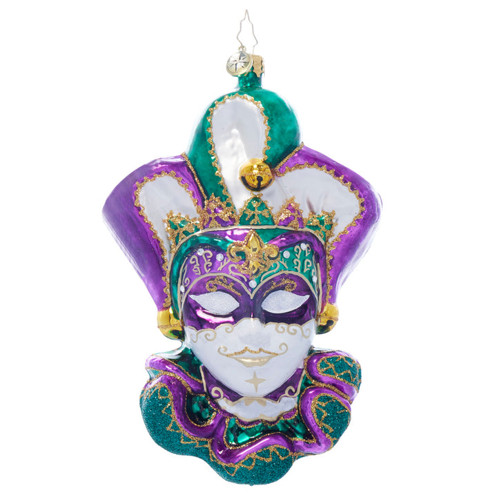 Front image - Mardi Gras Mystery - (Mardi Gras ornament)