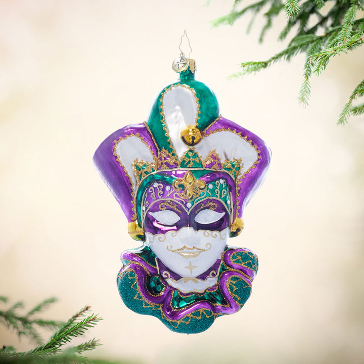 Front image - Mardi Gras Mystery - (Mardi Gras ornament)
