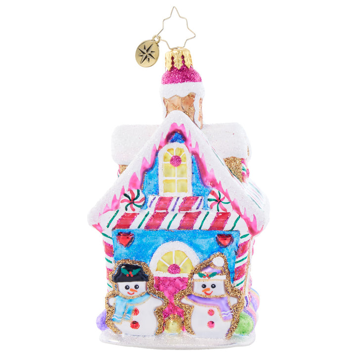 Back image - Candy Coated Cottage - (House ornament)
