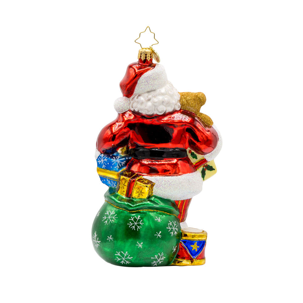 Quite A Handful Santa