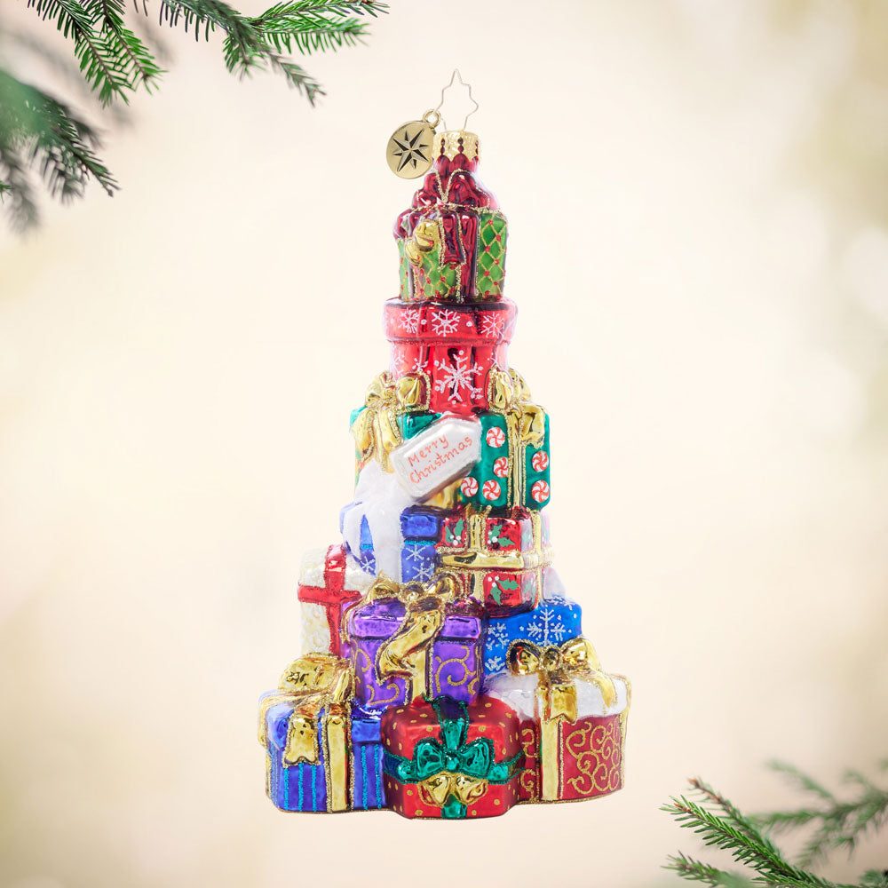 Front image - Stacked with Holiday Love - (Gifts ornament)