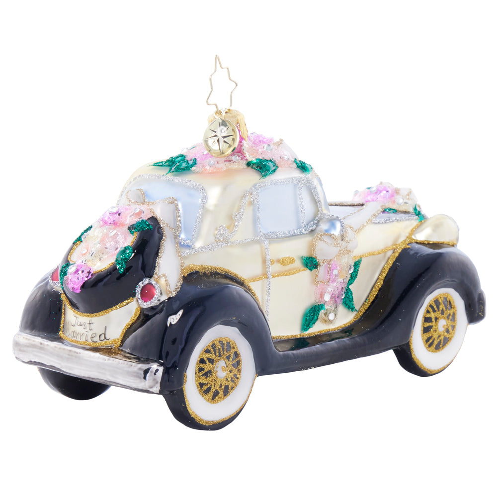 Side image - Wedding Day Wheels - (Wedding ornament)