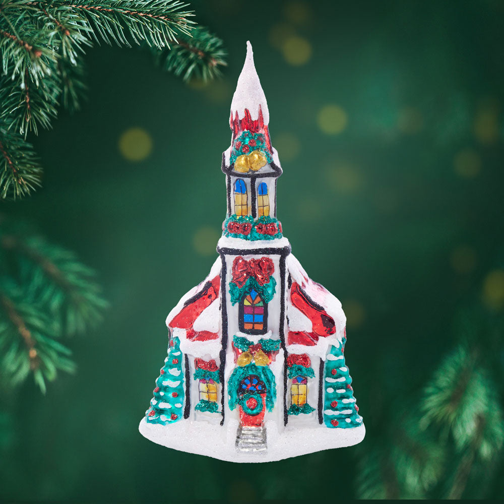 Front image - Holly Bell Chapel - (Chapel ornament)