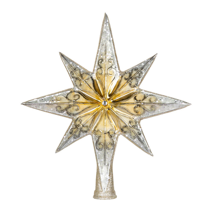 Star ombre tree-topper. View of front.