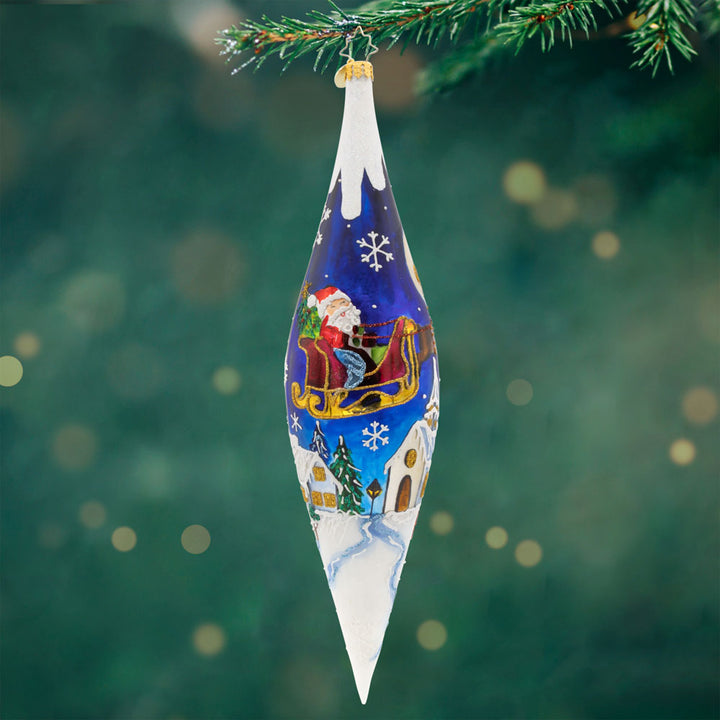 Moonlight Sleigh Ride Icicle