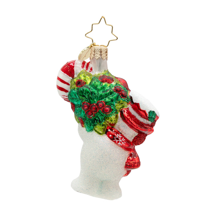 Snowy Retro Cheer Gem