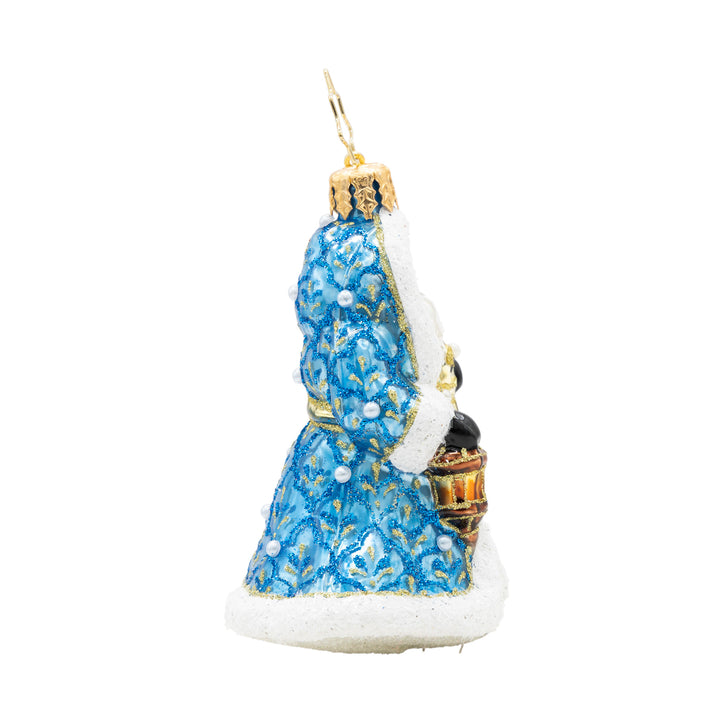Gilded Grandeur Santa Gem