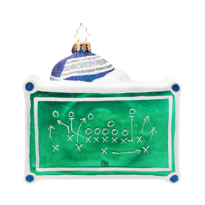 Blue and Silver Holiday Huddle