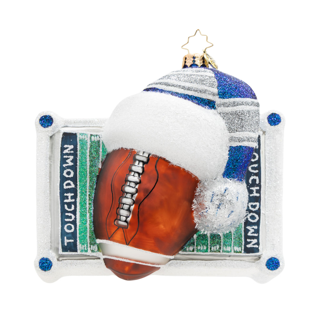 Blue and Silver Holiday Huddle