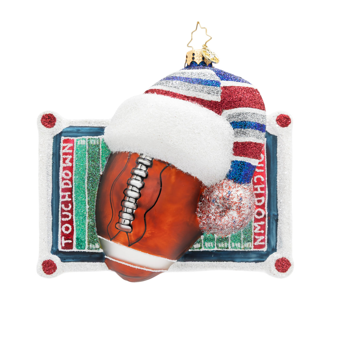 White, Red and Blue Holiday Huddle