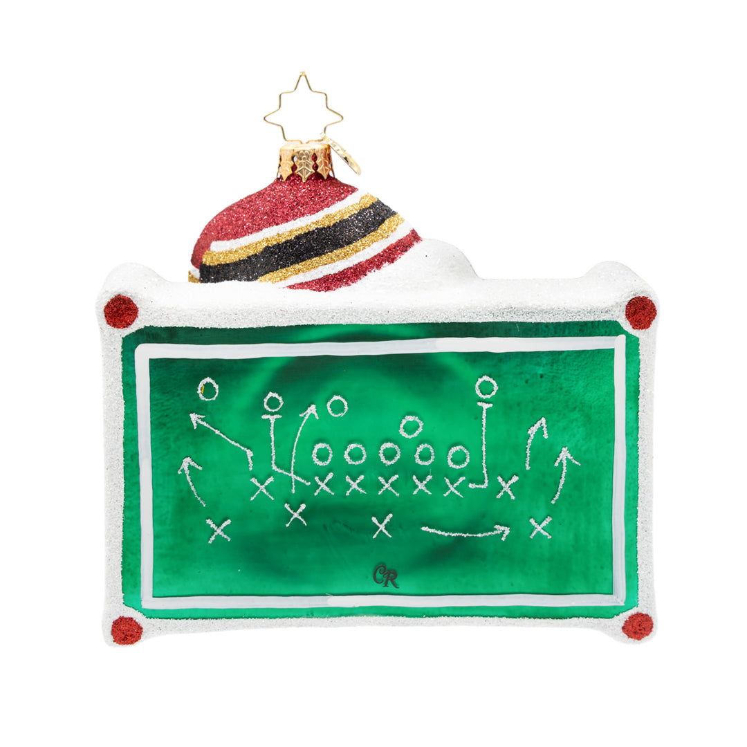 Red, Black and Gold Holiday Huddle