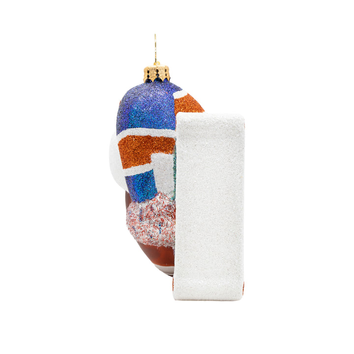 Orange and Blue Holiday Huddle