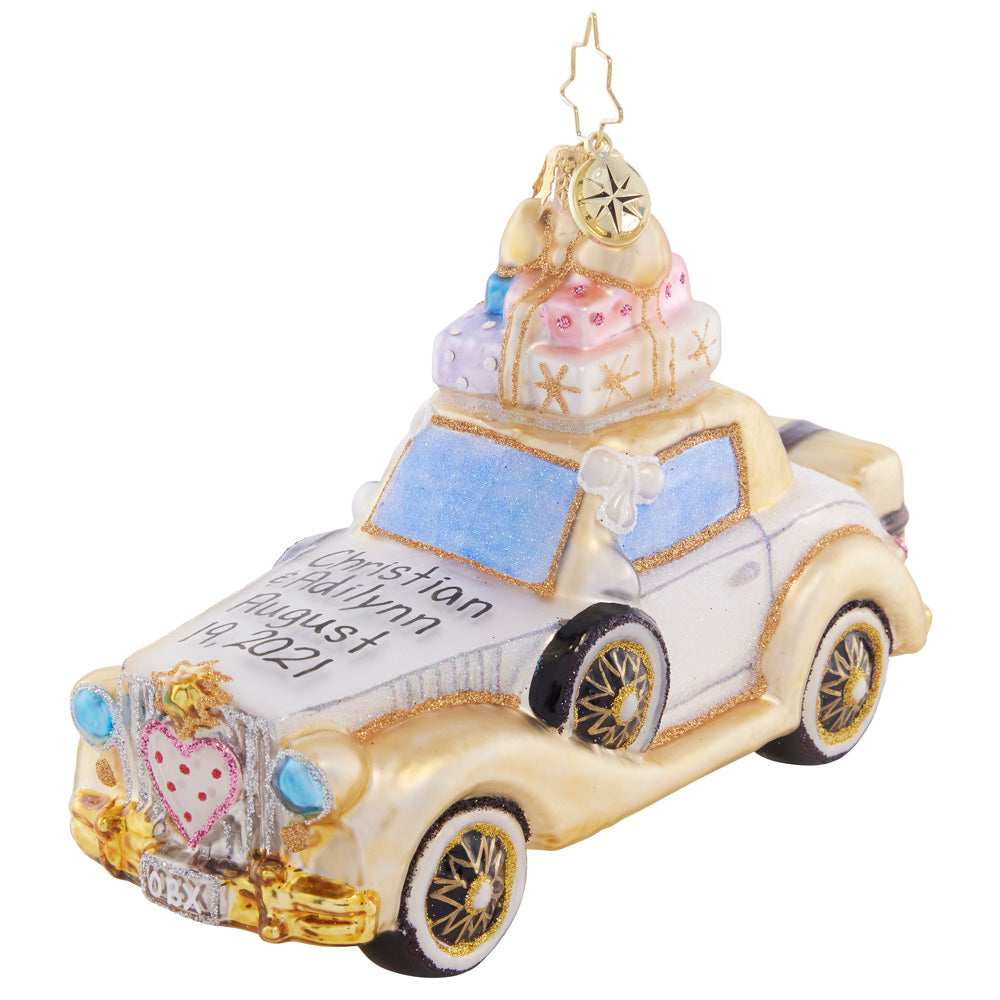 Wedding Bliss Chariot Personalized