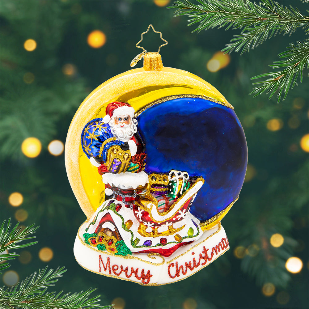 Crescent Moon Christmas Personalized