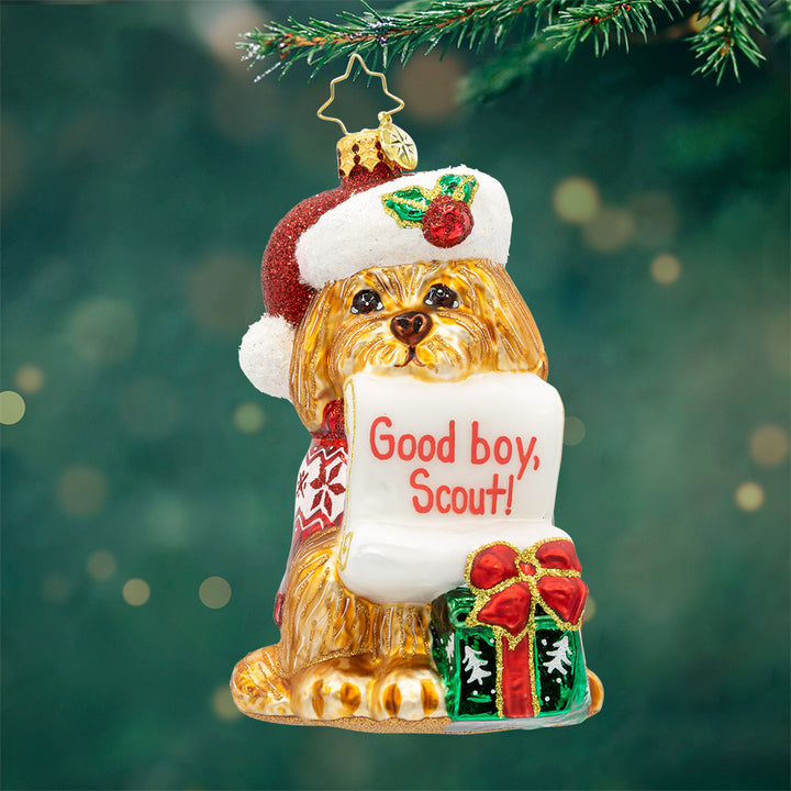 Festive Furry Friend Personalized