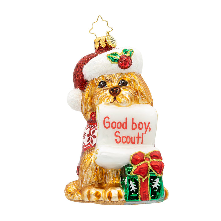 Festive Furry Friend Personalized