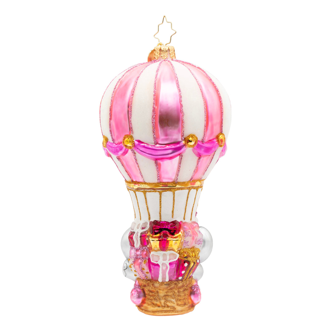 Baby Pink Balloon Adventure Personalized