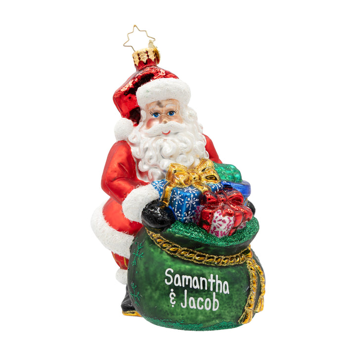 Santas Yearly Gift Drop Personalized