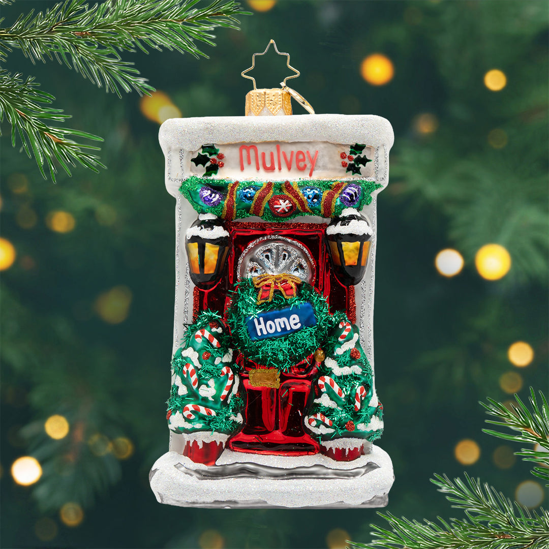 Doorway to Christmas Personalized