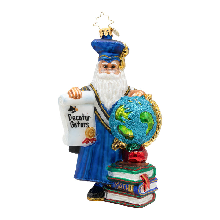 Scholarly Saint Nick Personalized
