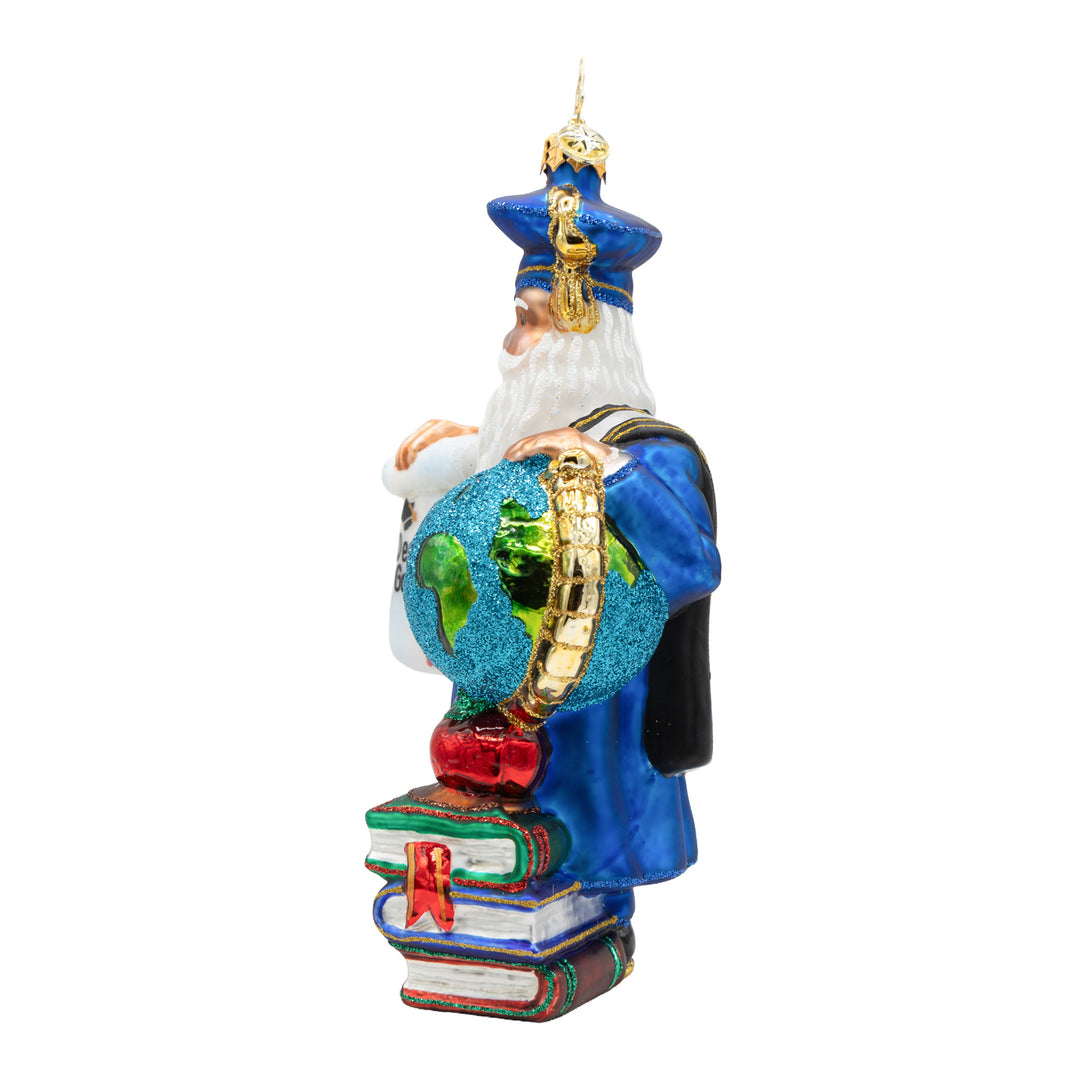 Scholarly Saint Nick Personalized