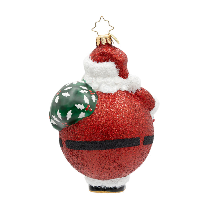 Bubbly Belly Santa Personalized