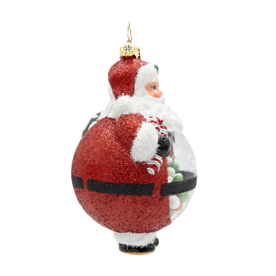 Bubbly Belly Santa Personalized