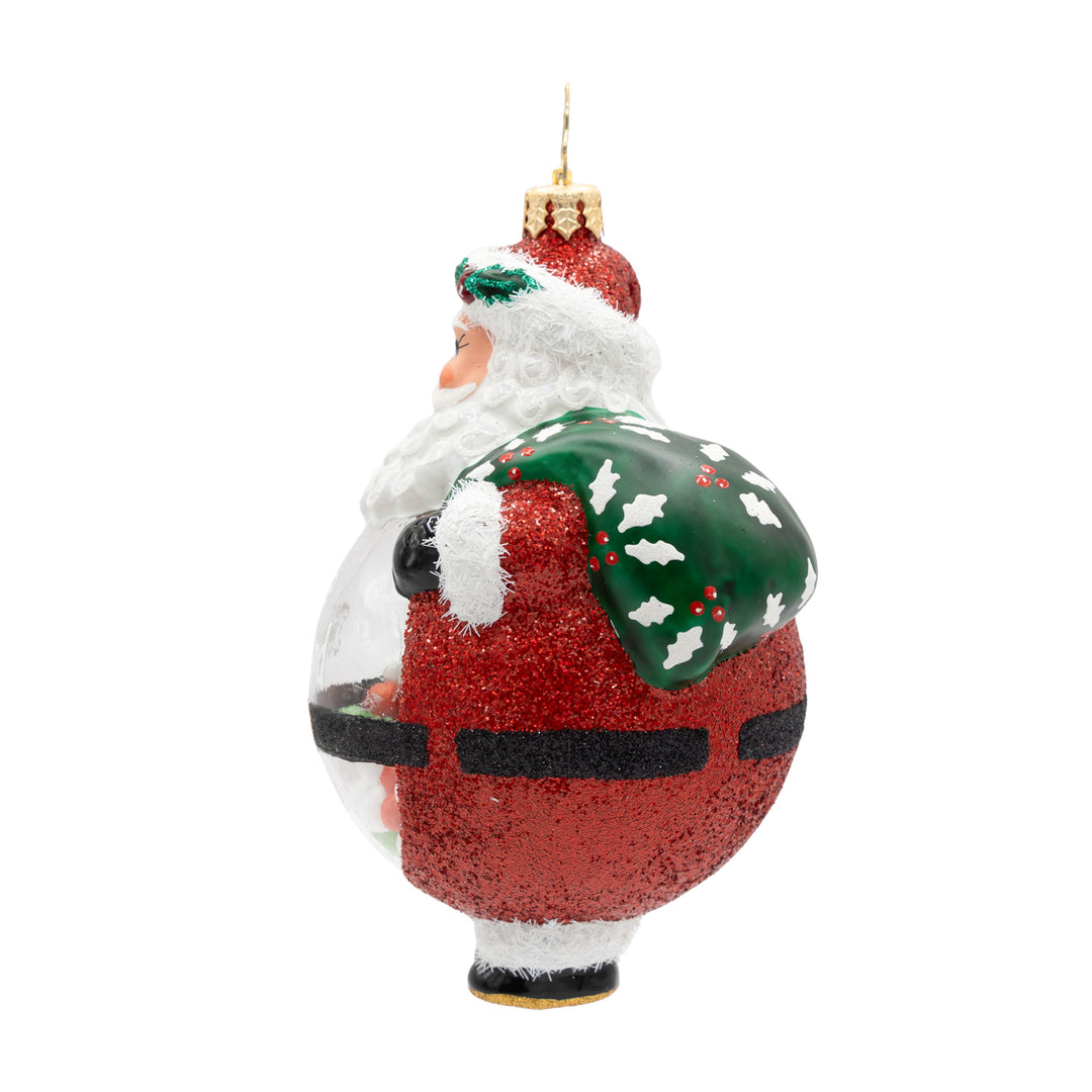 Bubbly Belly Santa Personalized