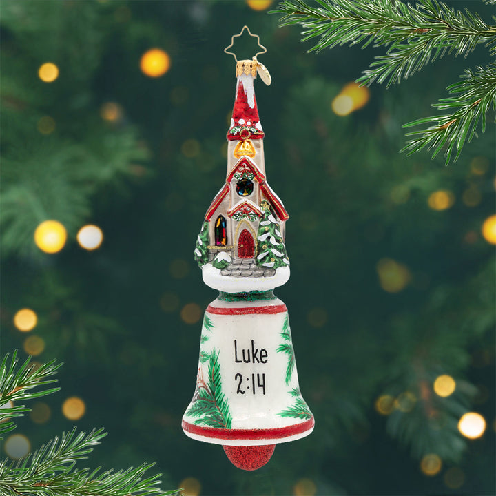 Chiming Church Charm Personalized