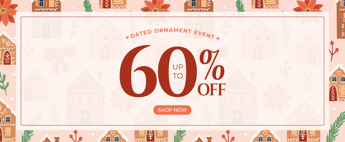 Dated Ornament Event Banner - Up to 60% Off
