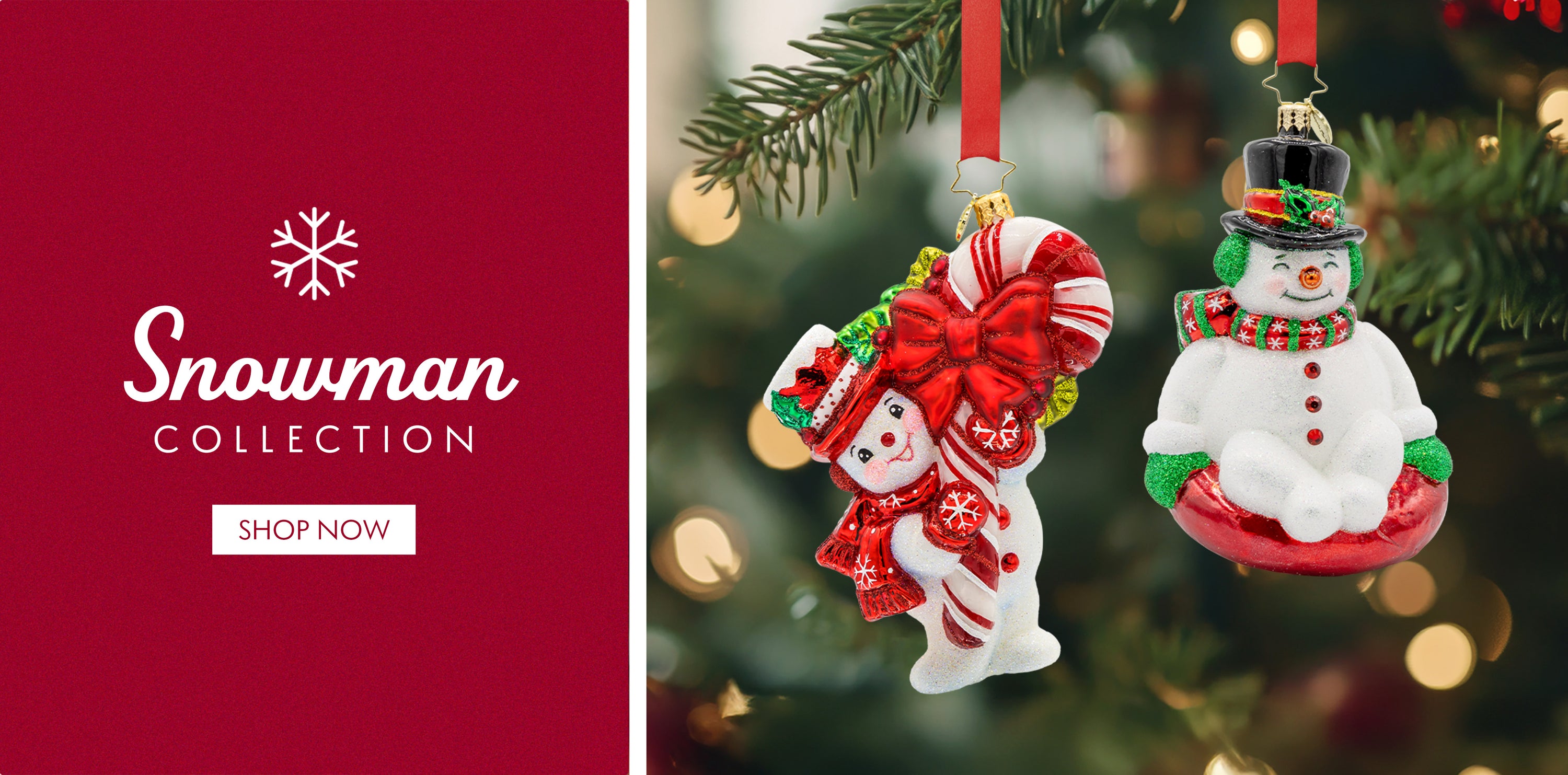 Snowman Ornament Collection Shop Now