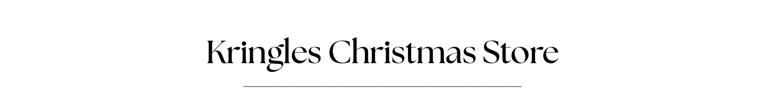Name of the store, Kringles Christmas store 