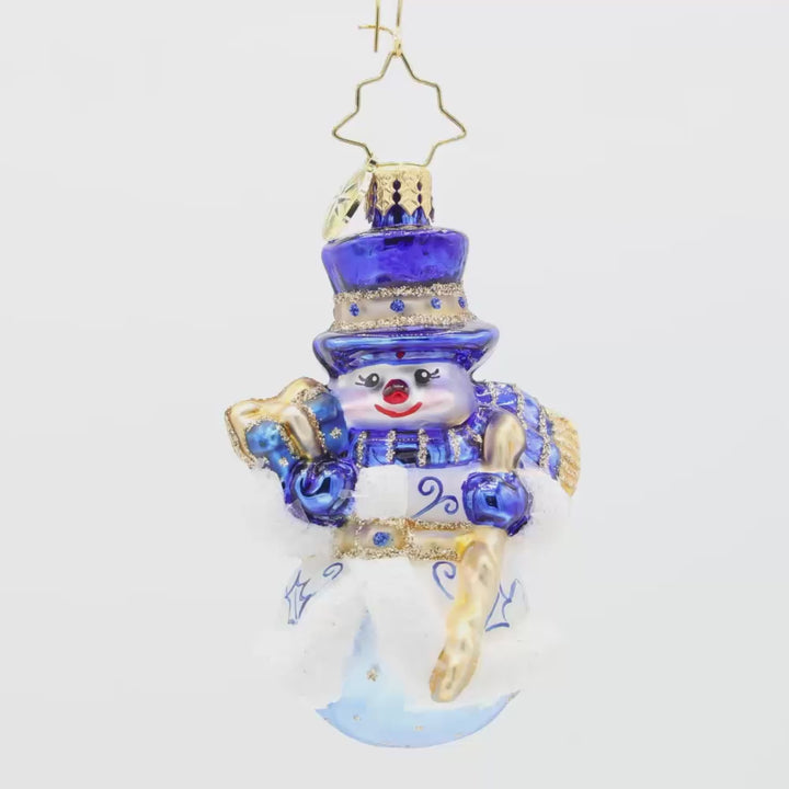 Charming Chinoiserie Snowman Gem
