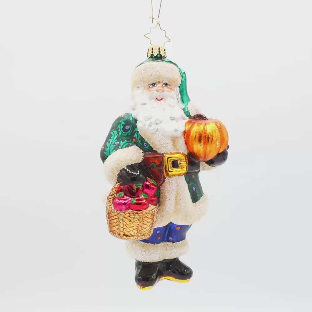 Enchanted Evergreen Santa