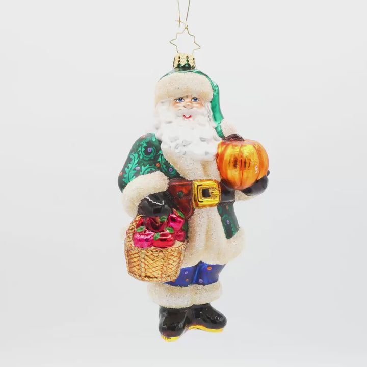 Enchanted Evergreen Santa