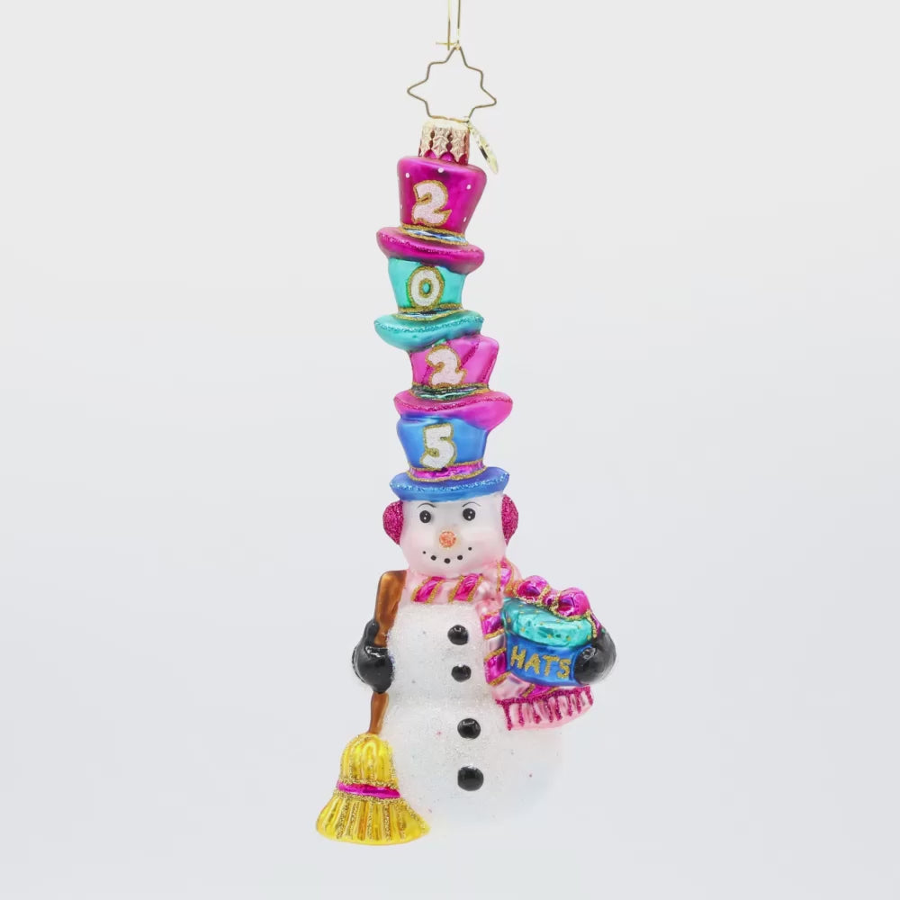 Hat-Tastic Snowman 2025