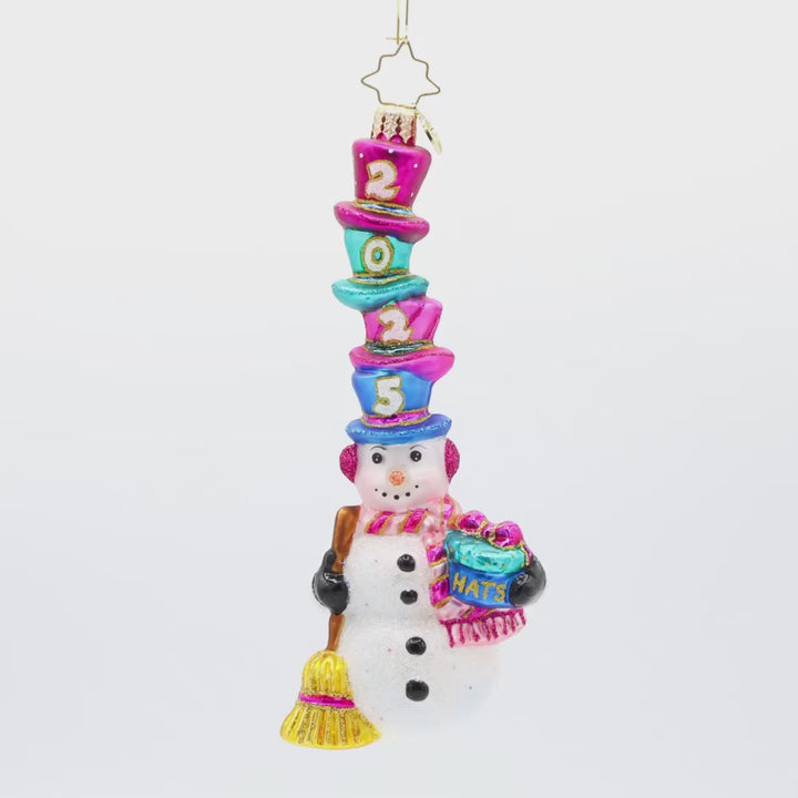 Hat-Tastic Snowman 2025