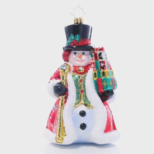 Gemstone Gentleman Snowman
